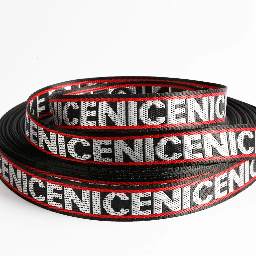 20/25/32/38mm Width Webbing Straps Band for Cloth and Bags Binding  Tape Backpack Nylon Belt Strap   Herringbone twill Ribbon