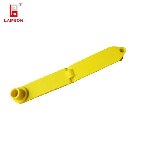 120mm Plastic Tpu Single Sheep Ear Tags Metal Head With Laser Printing Numbers