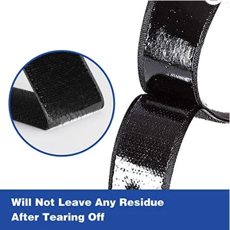 10-150mm Industrial Strength Sticky Back Nylon Self Adhesive Hook and Loop High-Quality Glue Fastener Tape