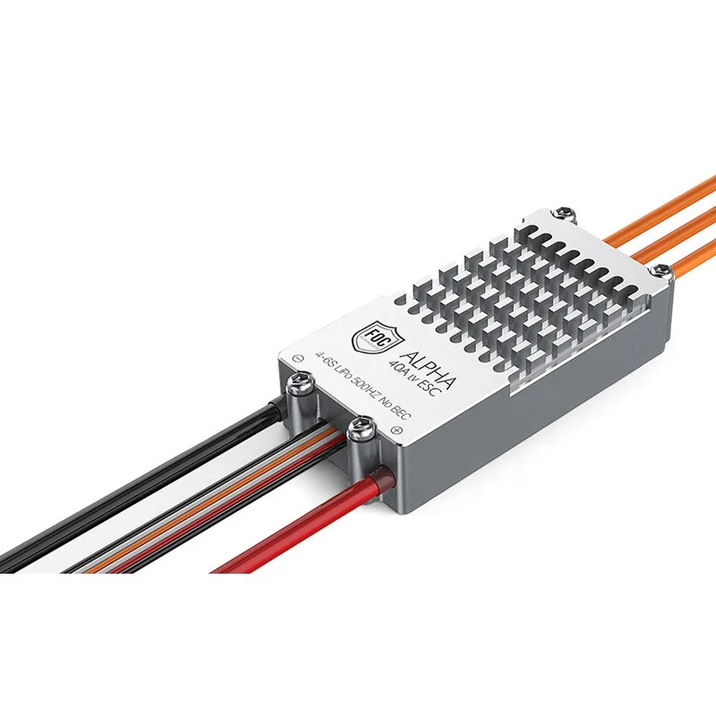 T-MOTOR ALPHA 40A 6S watterprof brushless bldc dc uav drone rc electronic speed controller