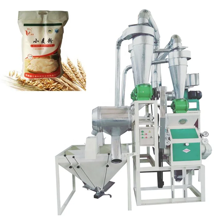 Bread Flour Mill Wheat Noodle Mill Price Multigrain Flour Machine Corn Mill Manufacturer