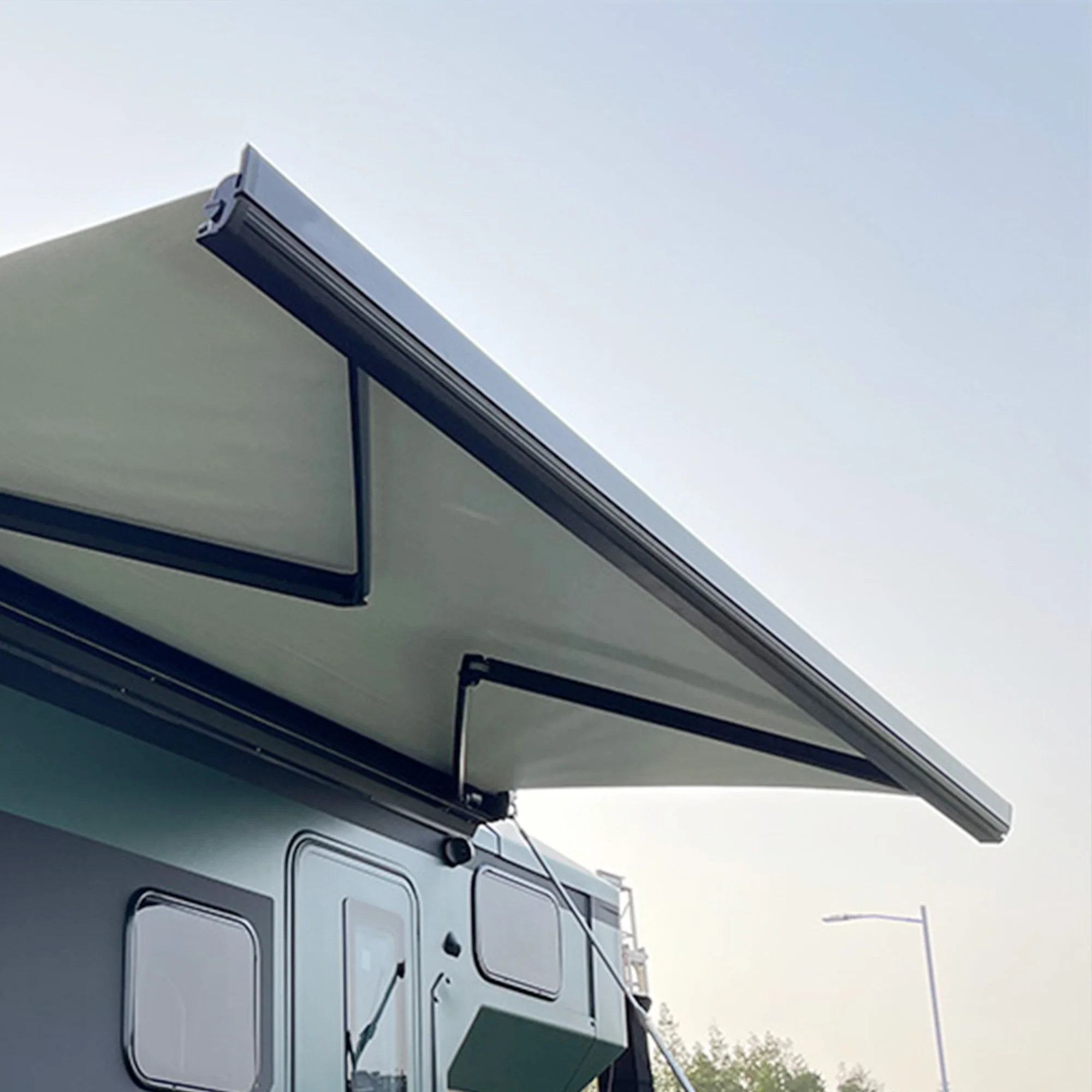 Wareda RV Аксессуары Кассетный выдвижной тент для автодома 16 унций. Виниловый тканевый Кемпер трейлер караван Тент