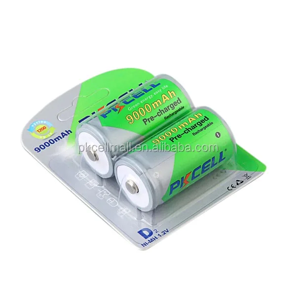 1.2v D 9000mah High Capacity Ni-mh Battery