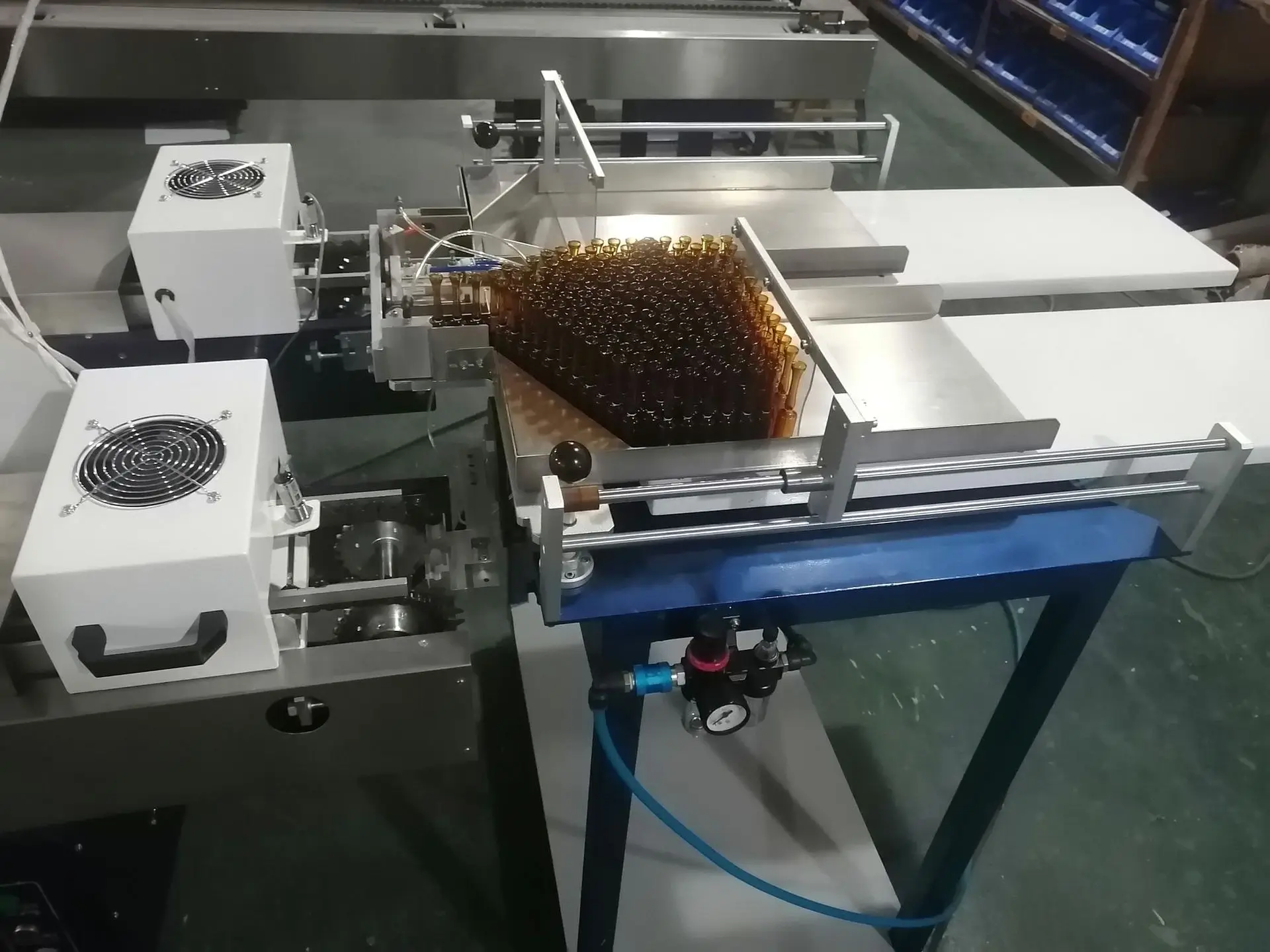 LC Brand Automatic Servo 1 Color Ampoule Bottle Serigraphy Screen Printing Machine with LED UV Drying System