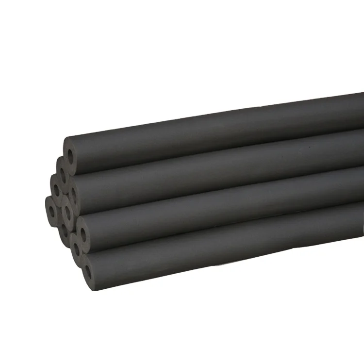 NBR ПВХ пенопластовая труба, резиновая пенопластовая труба NBR пенопластовая изоляция