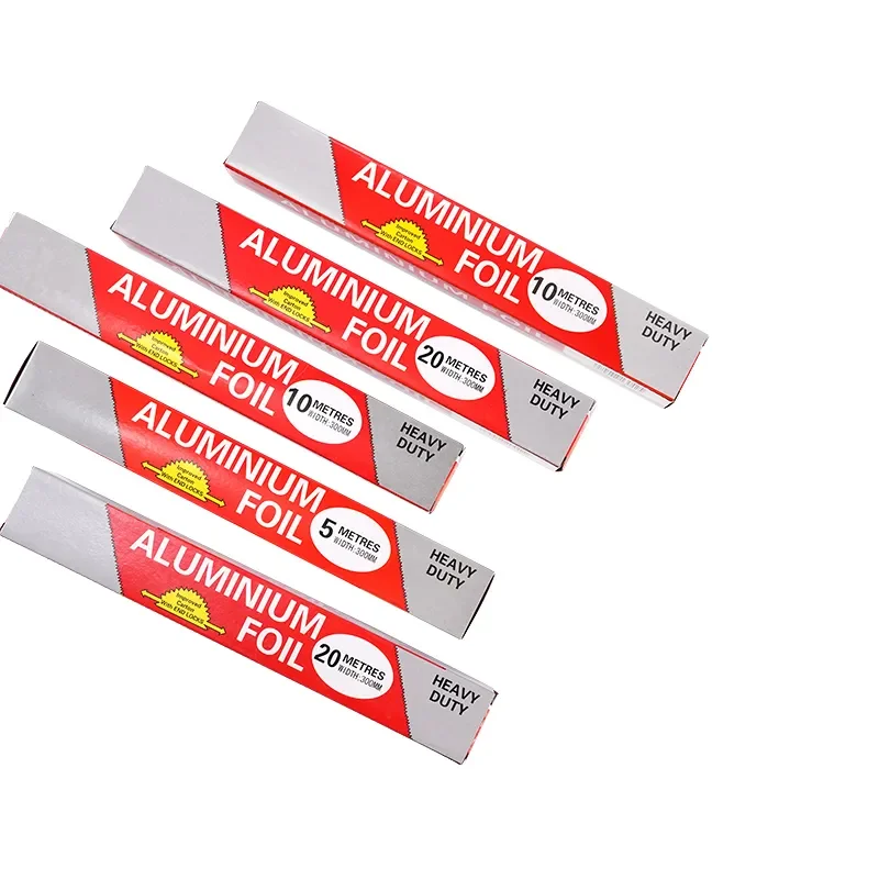 High Quality 10/20 Micro Customized Logo Food Grade Foil Paper Aluminum Foil Roll For Package