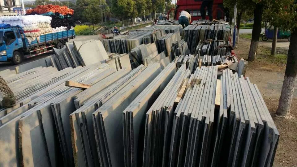 Natural Rock Flagstone Natural Grey Basalt Step Stone Road Paving for Garden Yard Park Sidewalk Driveway Pathway