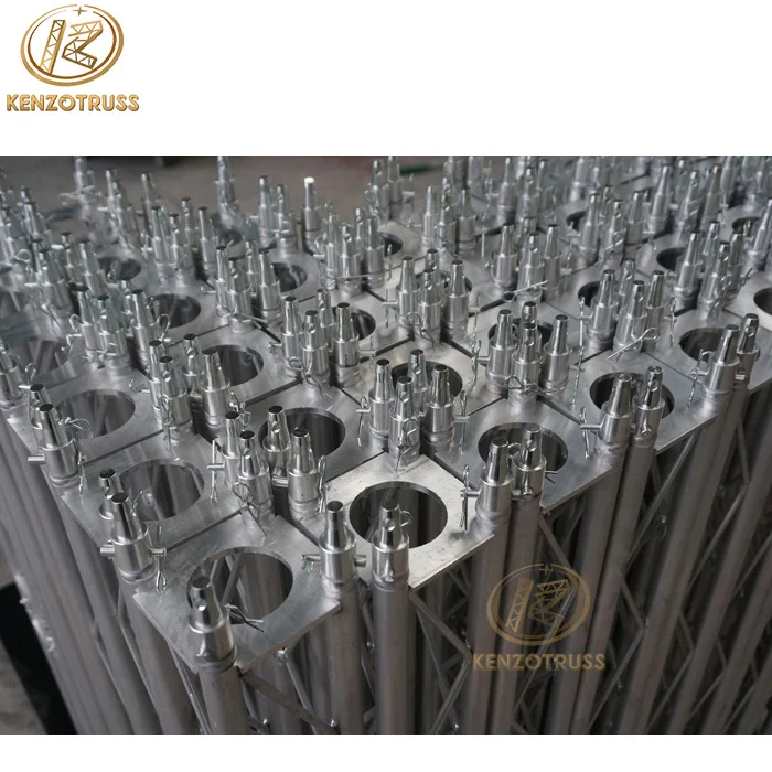 Aluminum black mini stage truss 100mm mini truss