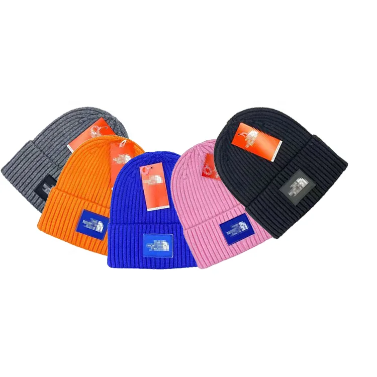hot designer warm knitted beanie north faces beanies for men