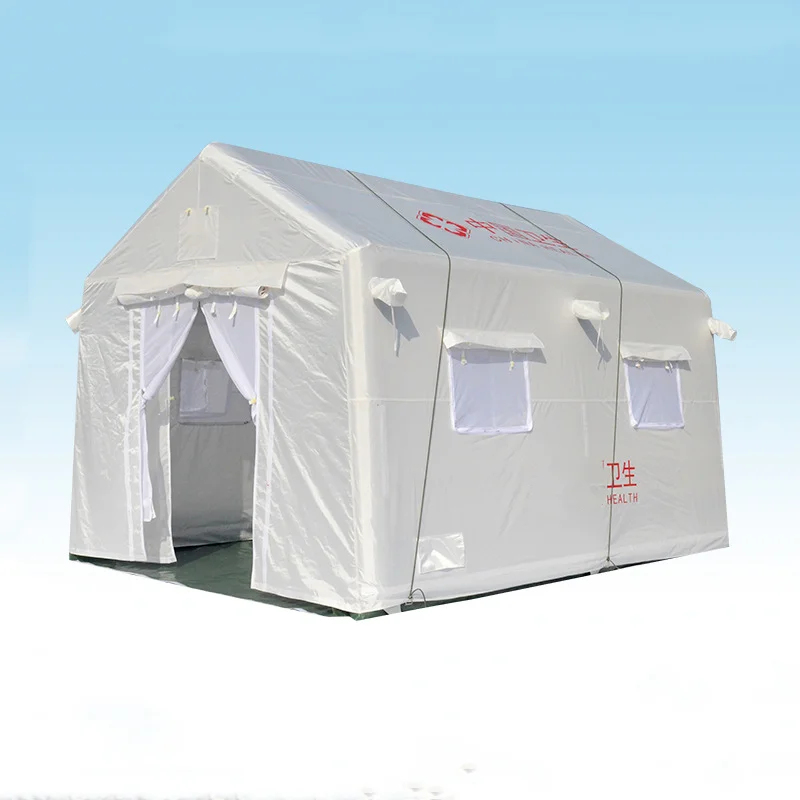 Manufacturers Customized Outdoor Inflatable Camping Tents Wilderness Survival Mobile Wind Rain Inflatable Tents