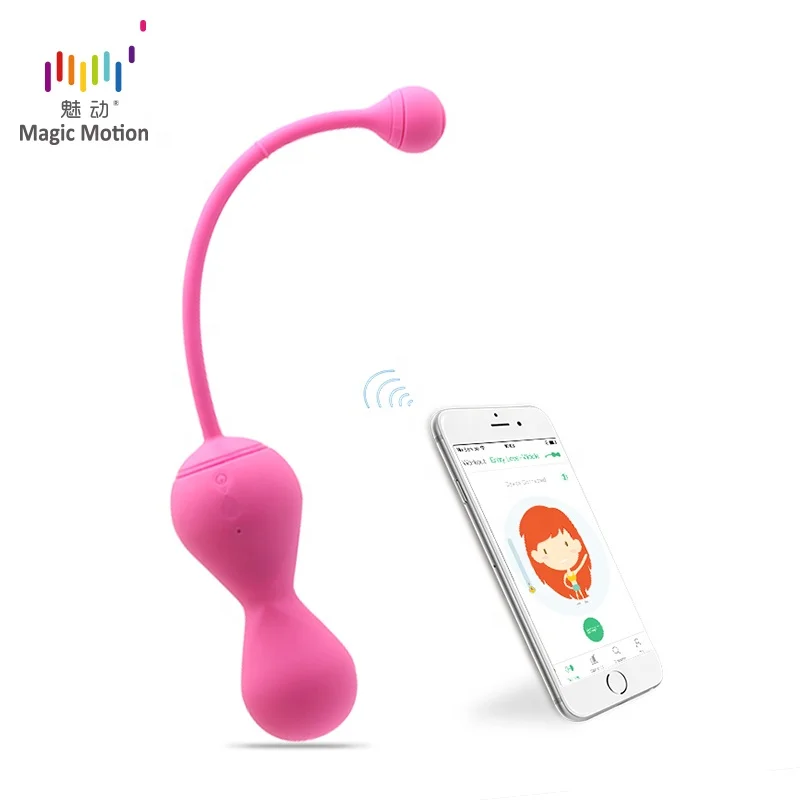 Magic Motion Wireless Vibrator APP Remote Control Smart Vagina Tighten Training Ball Sex Toy for Woman kegel ball