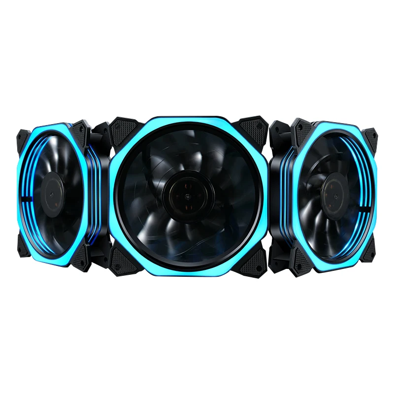 
RGB Electrical Cooling Fans for PC Case with RGB LED Lights CPU Cooler Fan 120mm Ventilador RGB Cooler Fan With Controller 