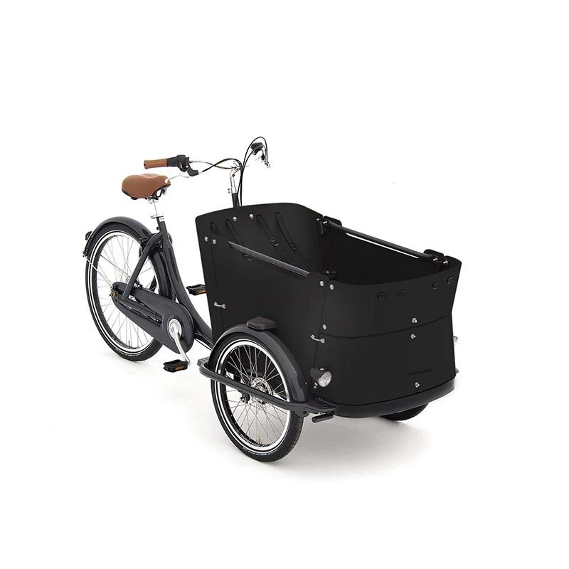 European Quality Aluminum Alloy Tricycle Delivery Bike 3 Wheel  Cargo Bike