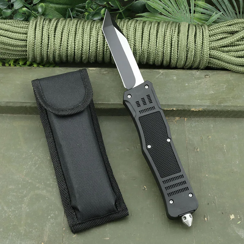 Outdoor Camping Tactical Survival Hunting Folding Knife Utility Fruit Pocket Knife with ABS Handle