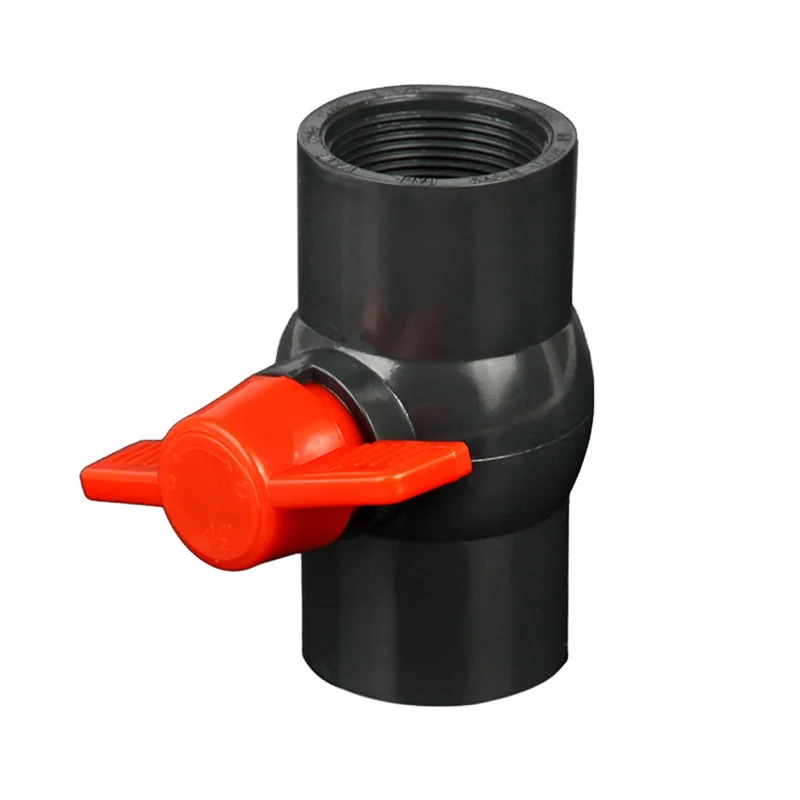 2021 China Factories Supplier Manufacturing Plastic PVC UPVC Ball Valve Water Valve Control Valve for Water