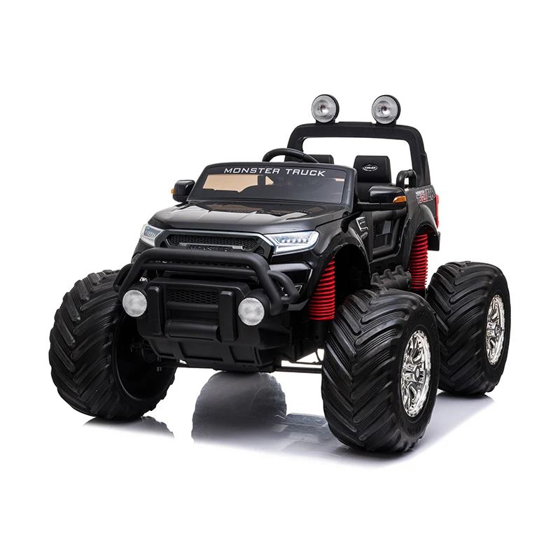 baby ride on battery monster truck with four motors