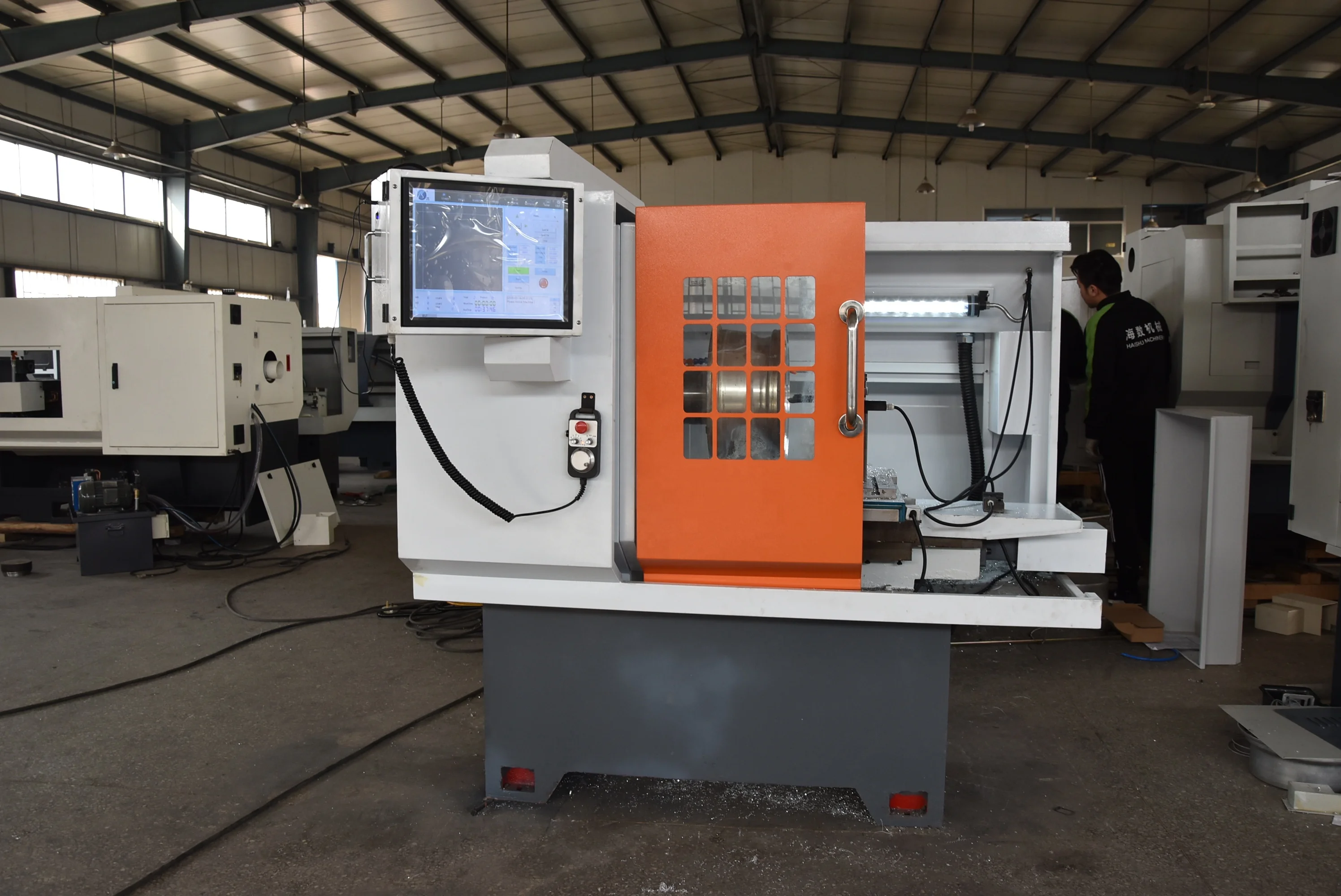 Hot Selling CNC Alloy Wheel Lathe CK6160Q Rim Surface Refurbishment