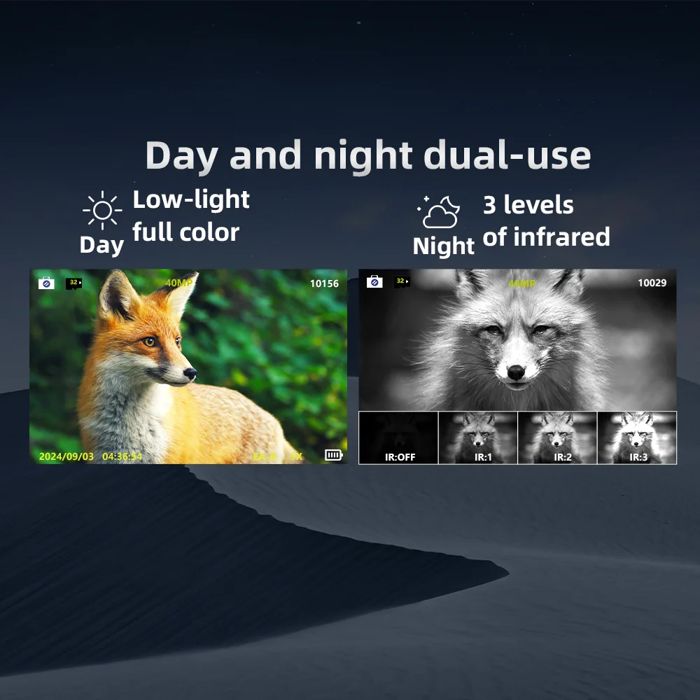 Factory wholesale hunting binocular day and night vision telescope Elegant and good view long distance outdoor telescopes