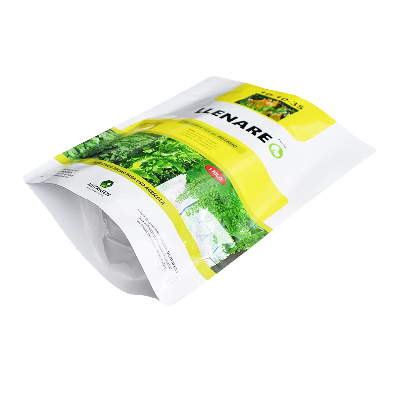 Various color mylar frosted logo Seedling seeds plastic packaging stand up pouch