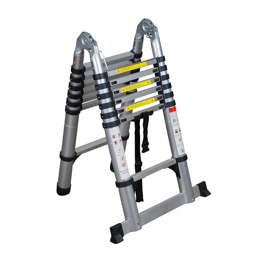 Hot Selling Garage & Shed Hall Aluminium Ladder Best Selling Asian Light Grey Aluminium Ladder