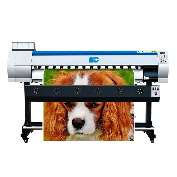 cheapest  1.6m 1.8m  2.5m 3.2m printer eco solvent printing shop machine  digital inkjet printers