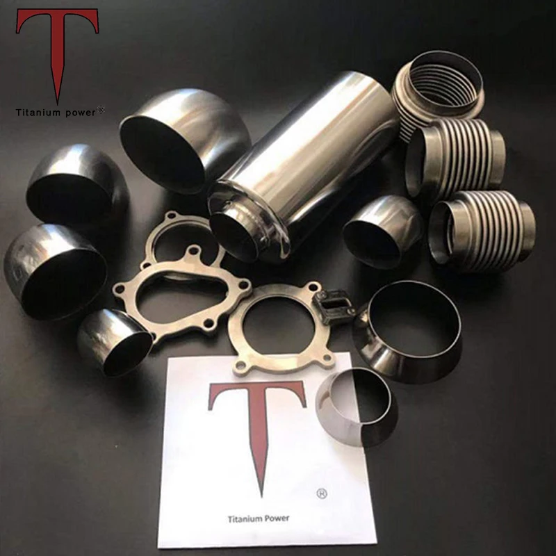 universal 304 stainless steel customized exhaust pie cut bend pipe for cars