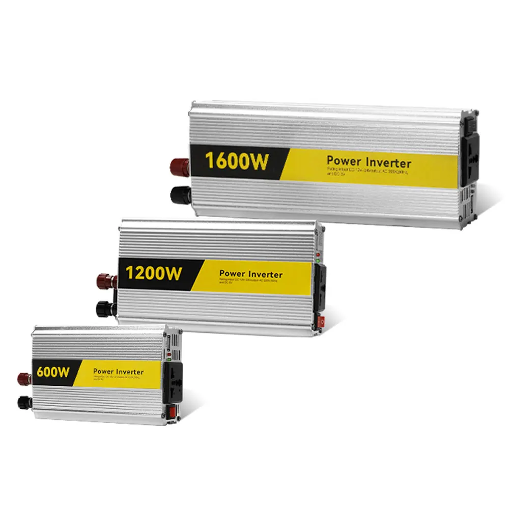 Солнечный Инвертор 24V 48V 12V 72V DC в переменный 220V 600W 1200W 1600W модифицированный синусоидальный инвертор солнечной энергии для автономной системы