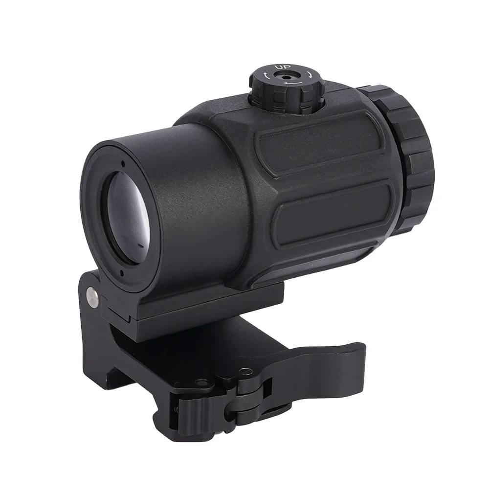 Sight 3X Scope With Switch to Side Quick Detachable Apply Red Dot Triple Scope