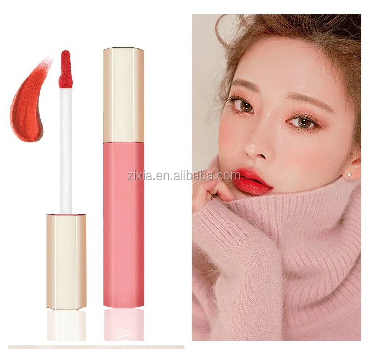 Private brand makeup creamy velvet formula liquid matte lipstick make your own OEM makeup private label lip gloss tint