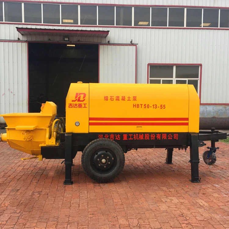 New Popularity Concrete Mixer and Pump Machines Provided 1 Set Self Loading Mixer Water Pump Self Driving Motar Mixer with Pump