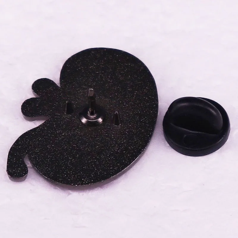 Renal Brooch Enamel High Quality Cartoon Nephridium Badge Body Organ Health Education Gift