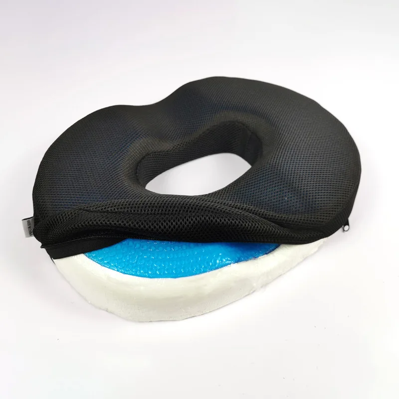 Donut Pillow for Tailbone Pain Cool Gel Donut Seat Cushion for Hemorrhoids Pregnancy