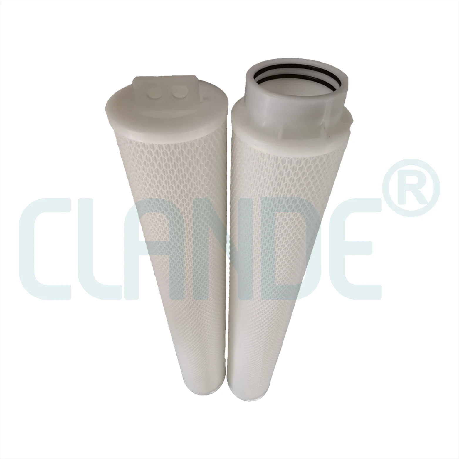0.1 Micron 40 Inch Rate High Flow Pleated Filter Cartridge For Water Purification Equipment