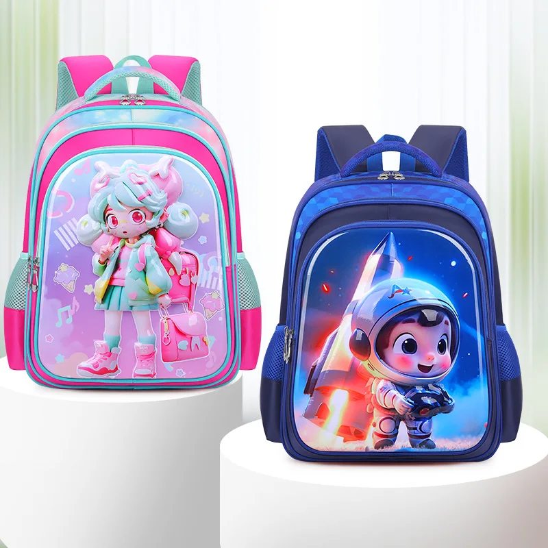 Top Fashion caricature waterproof design backpack school bags for children kindergarten kids backpack color unicorn school bag
