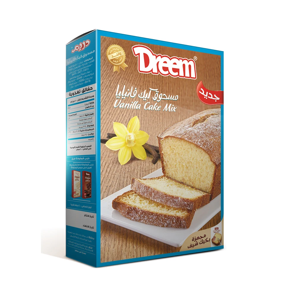 Strawberry Fruit Cake Mix Powder Halal Food Backery Cake Powder Dessert  Food Bakery Cake Mix Powder In Bulk For Sale