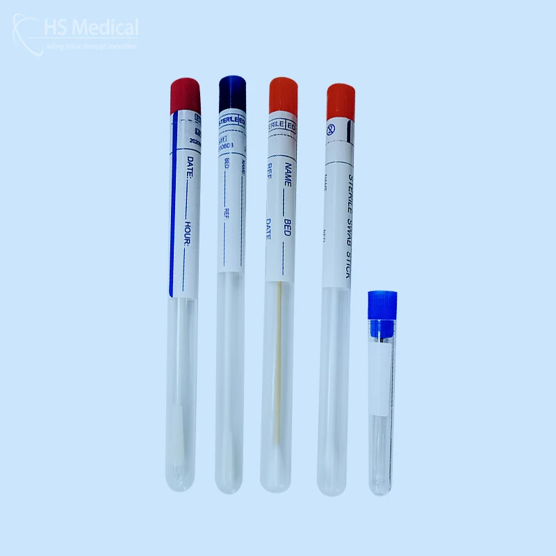 Общего назначения одноразовые вирусные транспорт трубки с бархатным покрытием носовой пробирки самлин трубки комплект