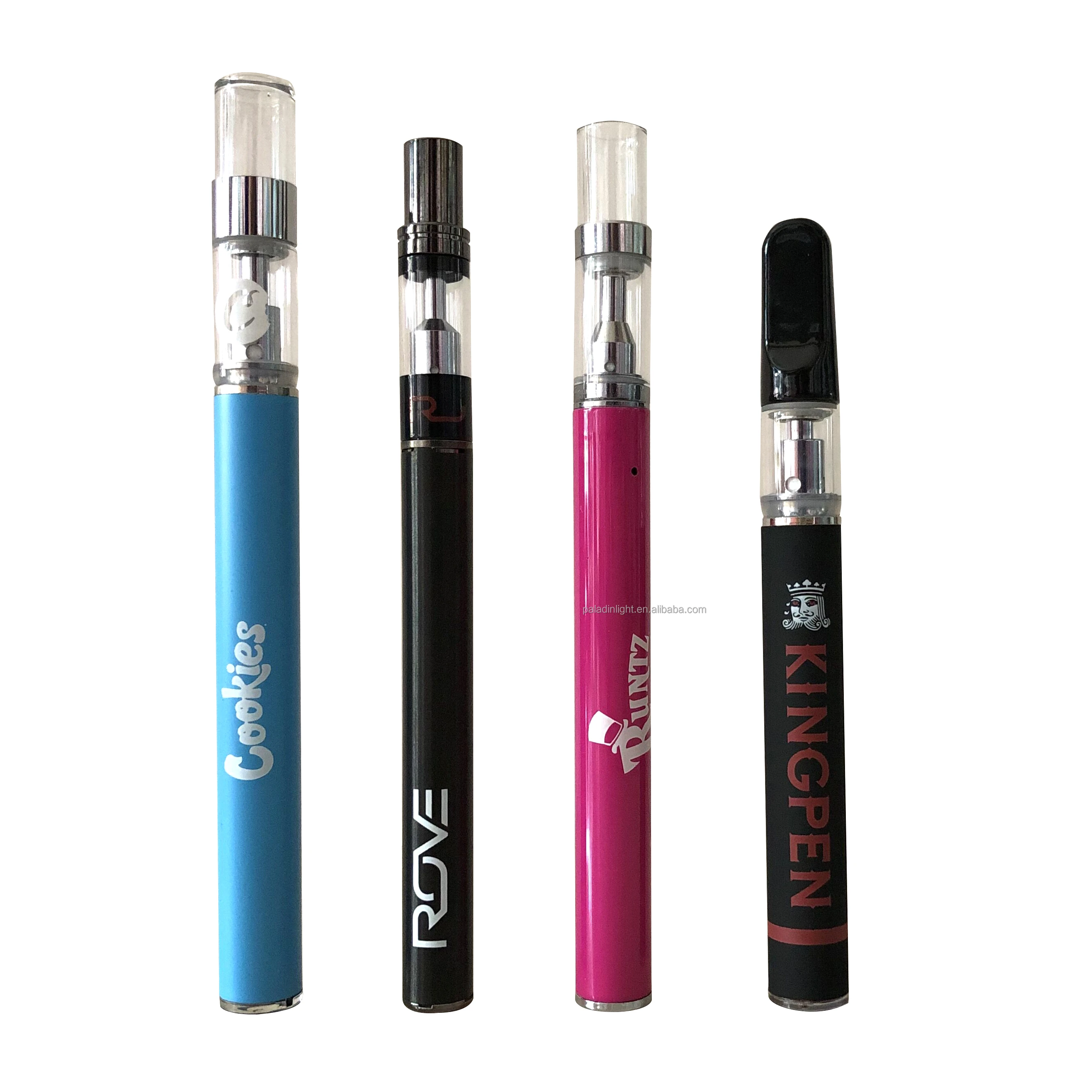 
Wholesale High quality Top quality rechargeable 0.3 0.5 1.0ml ceramic coil cbd vape pen with custom logo 