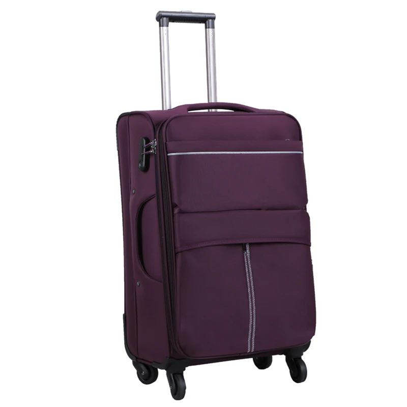 Hand Fabric Trolley Luggage Sets high quality 55x40x20 Travel Bags Suit Cases Trolley