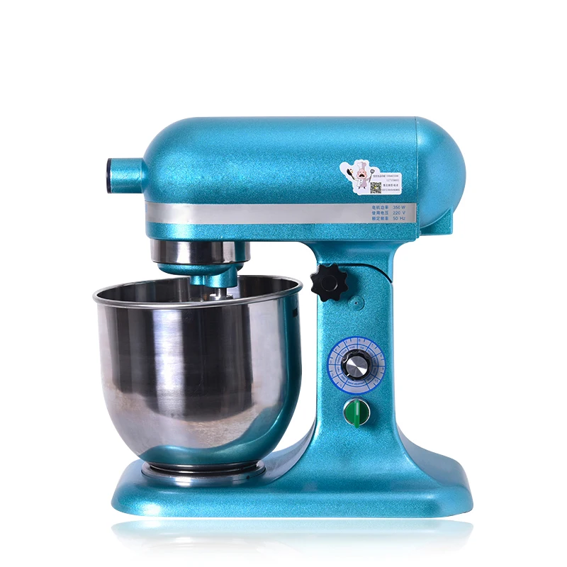Commercial Food Mixer 7L Electric Blue Multi Function Stand Milk Cream Mixer with Top Quality