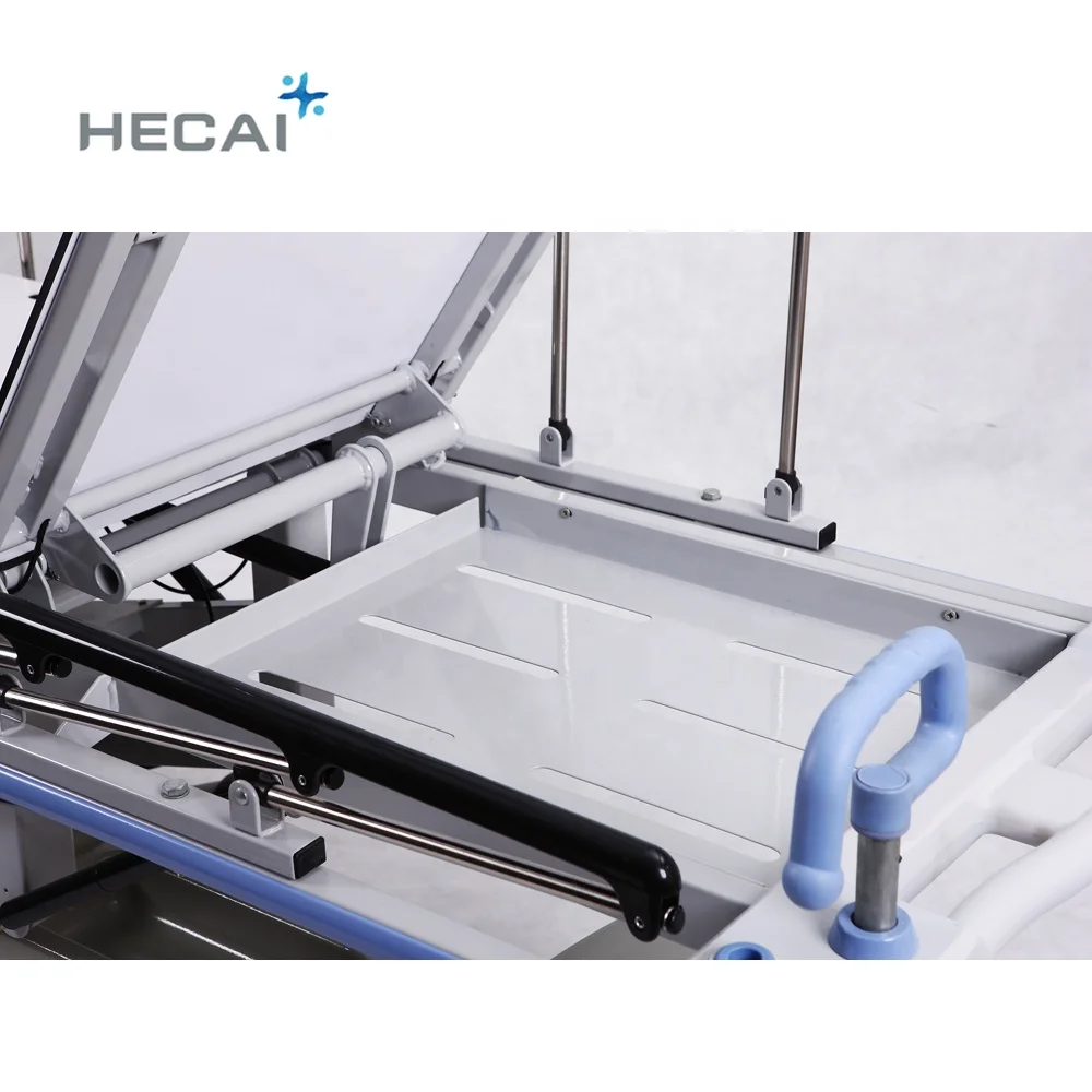 Multi-function Portable Hydraulic Transfer Bed Manual Hospital Patient Transfer Trolley Emergency Stretcher with X-ray bed board
