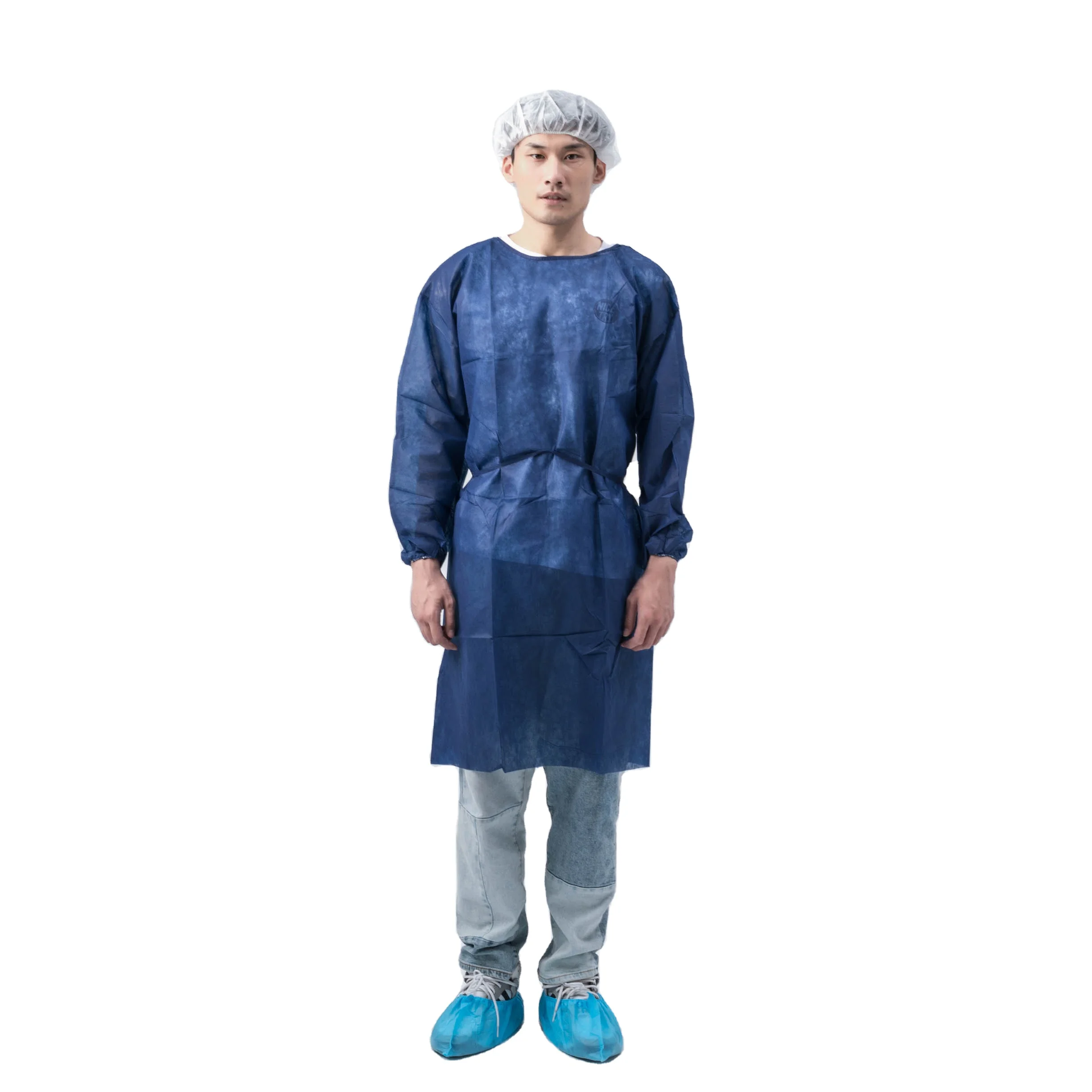 Customize Disposable Body Suits Lab Gown Bata Quirurgica Coveralls Adult CE White Hospital Medical Medical Protective Clothing