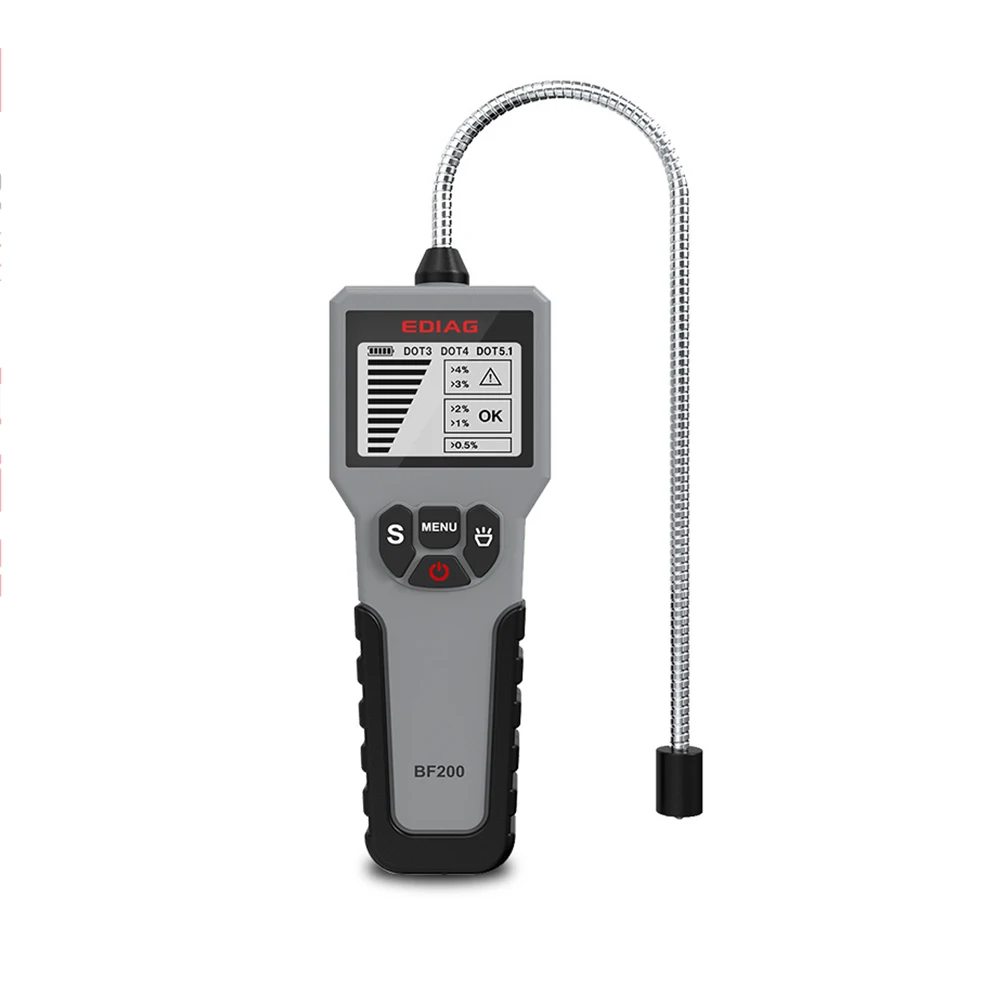 12V Auto Brake Fluid Tester Digital Car Brake Oil Tool BF100/BF200 DOT3 DOT4 DOT5.1 LED Indicator check Display Auto Oil tool