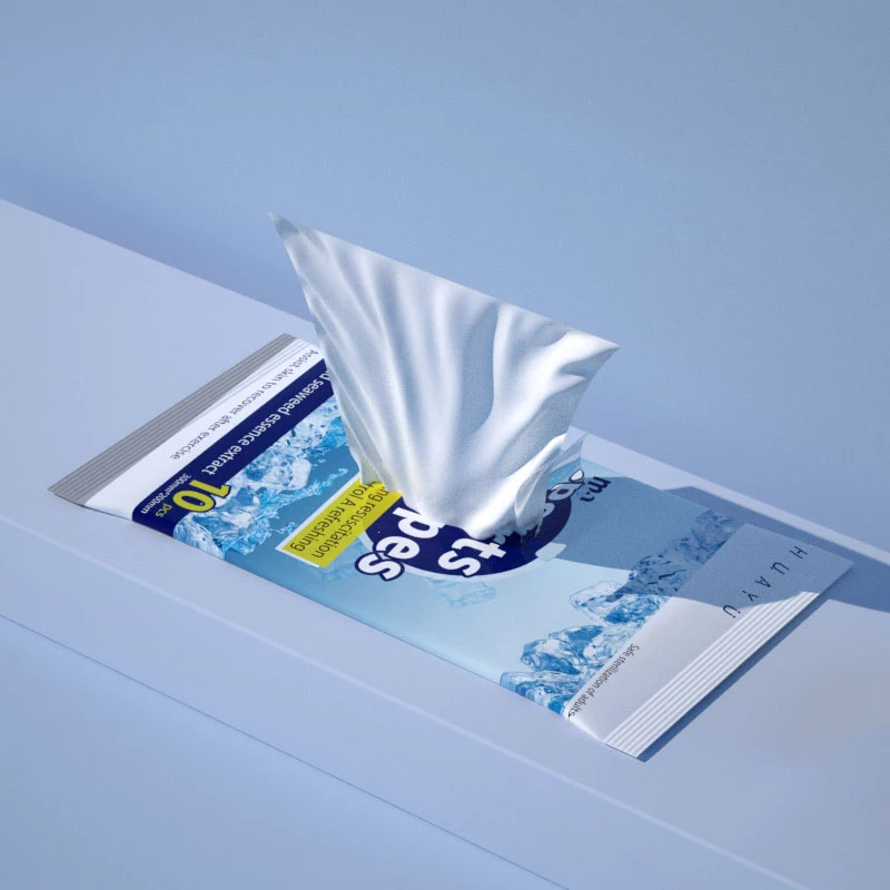 Adults Flushable Wet Wipes Remove Sweat Keeping Body Cool Body Wet Wipes