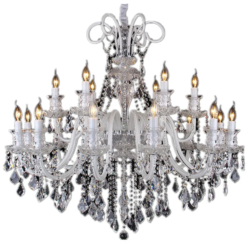 Factory price top quality Baccarat chandelier for Villa hotel application large Luxury k9 modern crystal chandelier accept customized