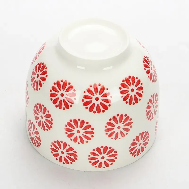 Portable Dinnerware Japanese Ceramic Ramen Bowls Set Ramen Noodle Bowl With Chopsticks Microwave Available