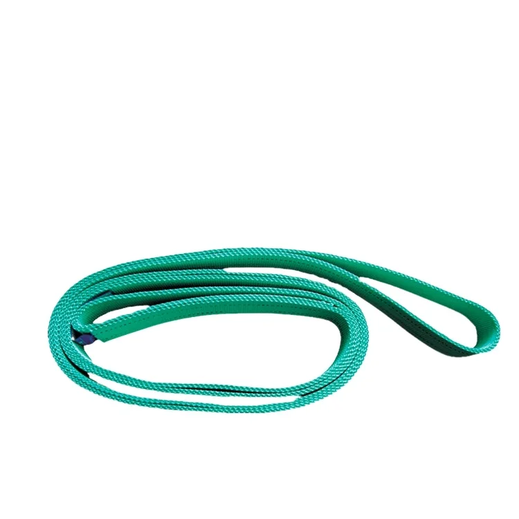 China Manufacturer 1 - 10 Ton Color Code Textile Tape Lifting Slings Crane Flat Polyester Webbing Lift Belt Sling