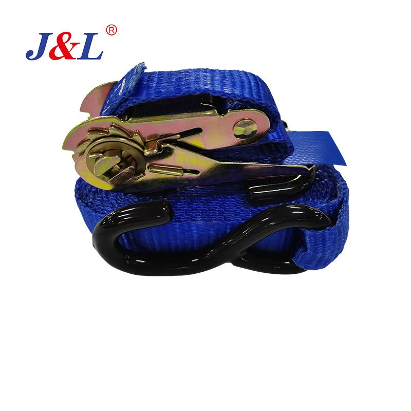 JULI Ratchet Tie Down Heavy Duty Cargo Strap Truck Loading Belt for Transportation Car Roof Strap Tie Down