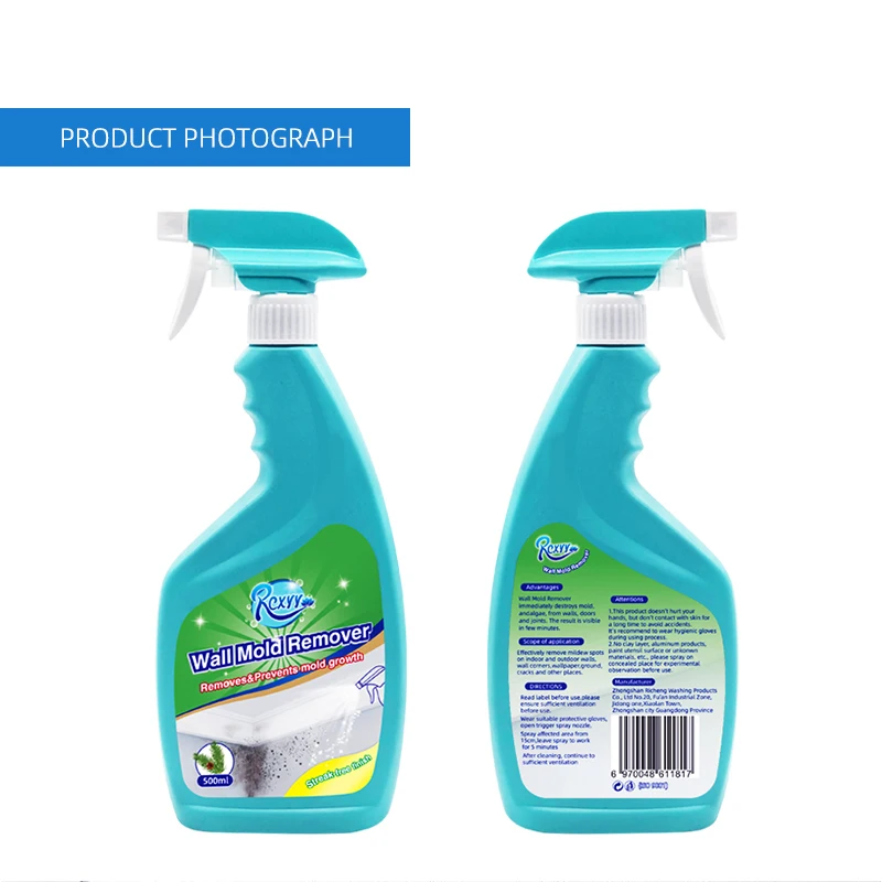 Household Chemical Miracle Deep Down Wall 500ml Mould Mildew Remover Cleaner liquid Mold Remover spray
