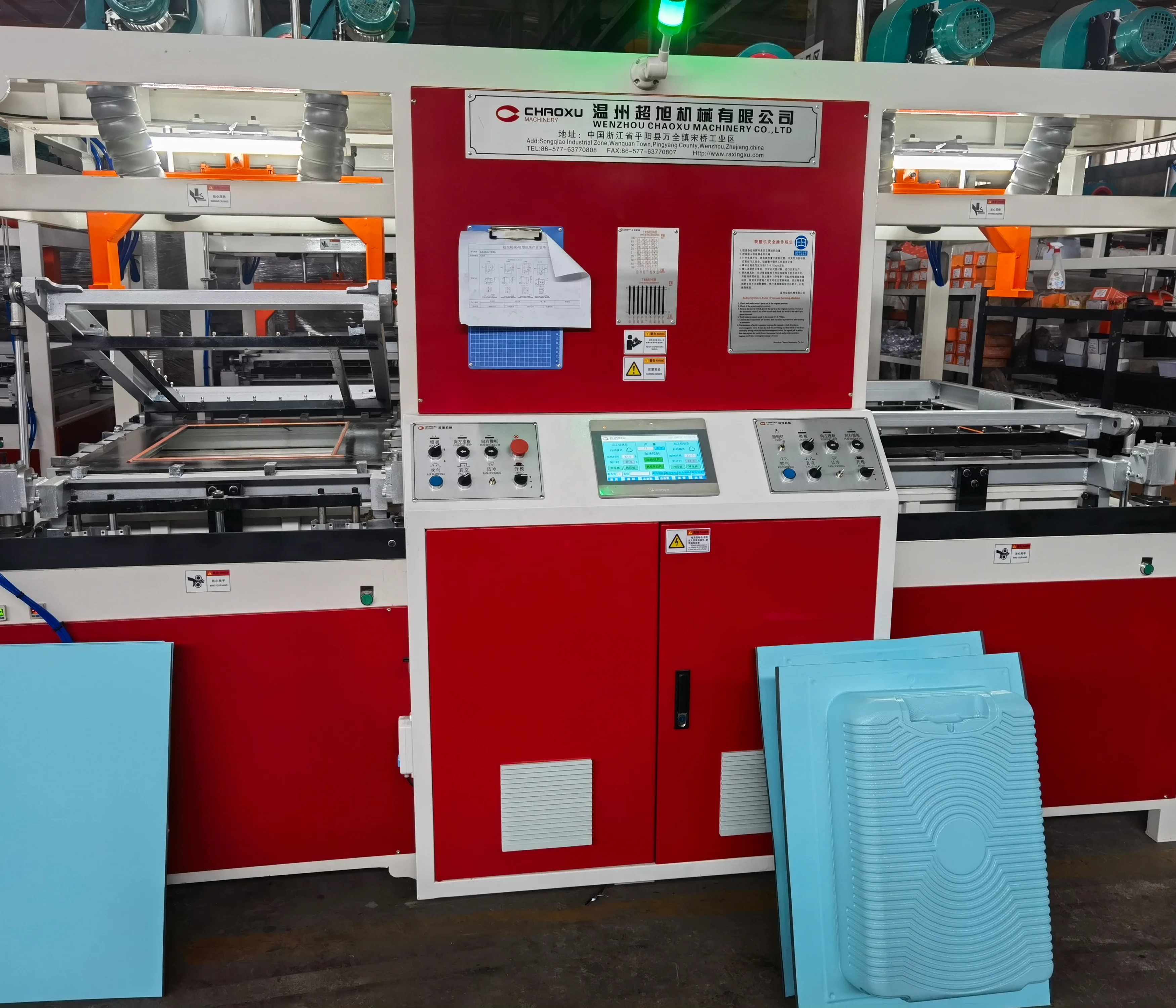 CHAOXU Hard Luggage Vacuum Former Machine Manufacturing unit