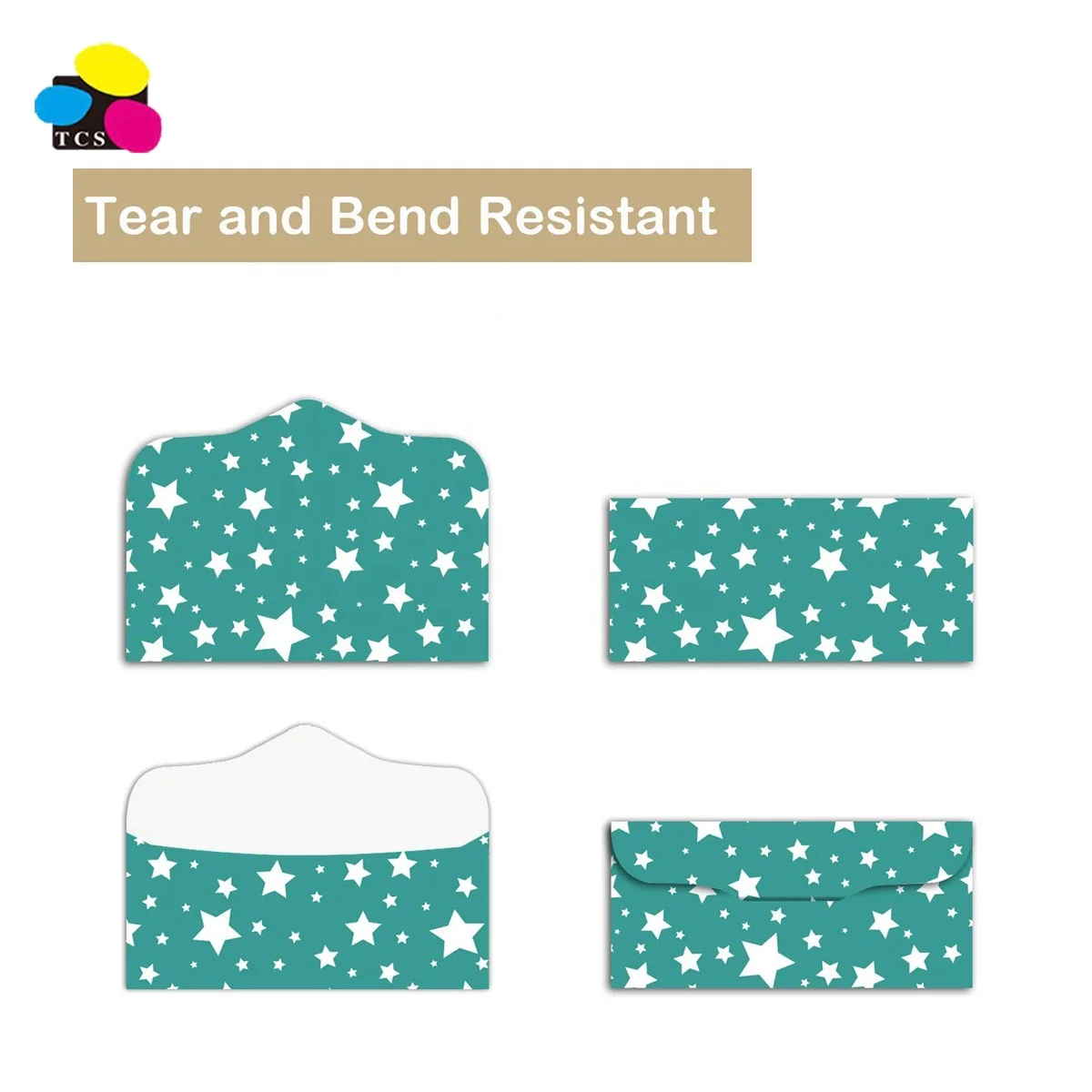 Shanghai Lehui 12 Packed Water Resistant Laminated Cash Envelope with Expense Tracker Sheets For Money Savings and Finance Recor